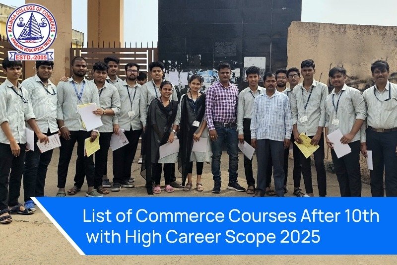 List of Commerce Courses After 10th with High Career Scope 2025